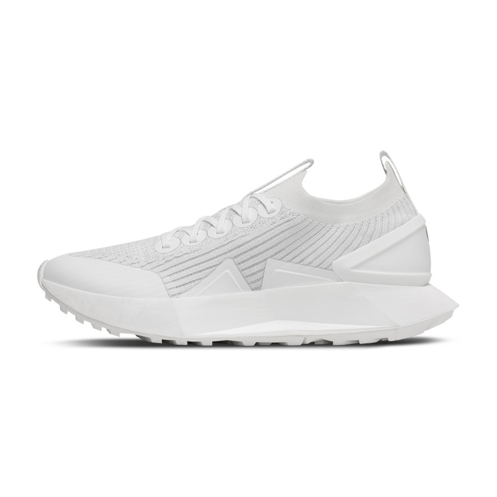 Allbirds White ZETAPEAK Mens Lightweight Knit Running Shoes Sneakers Mens 14
